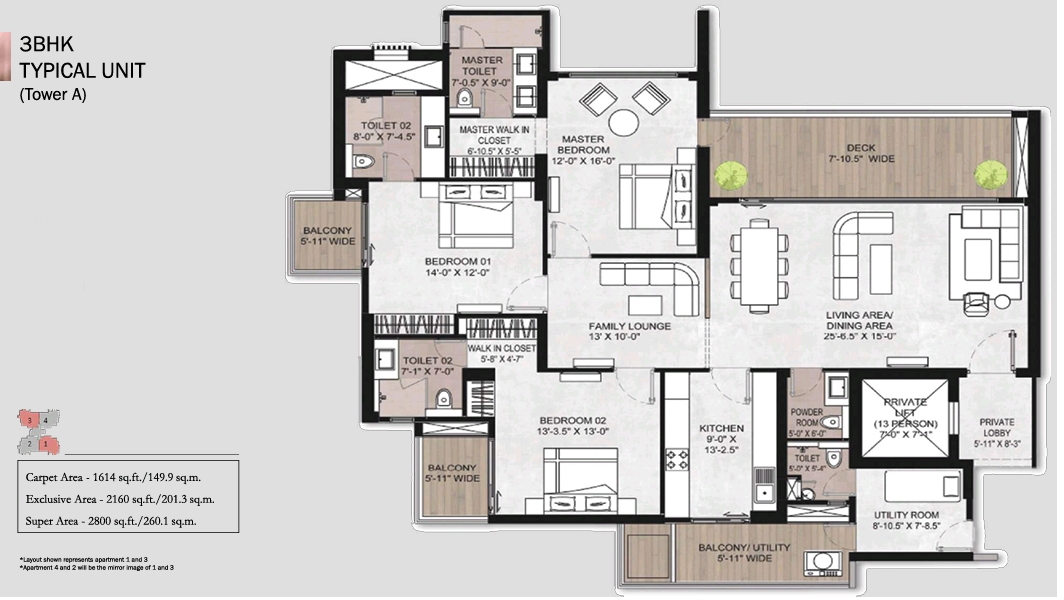 Floor Plan 1